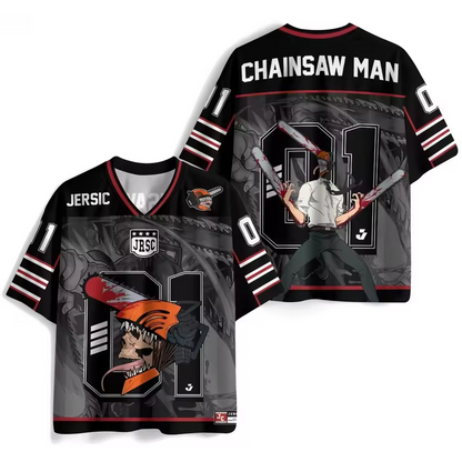 Chainsaw Man Anime Soccer Jersey