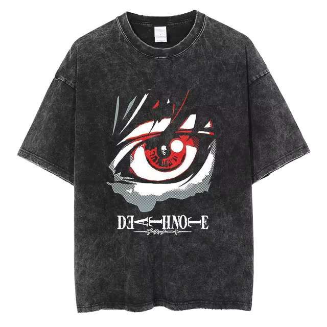 YAGAMI LIGHT V1 VINTAGE OVERSIZE TEE