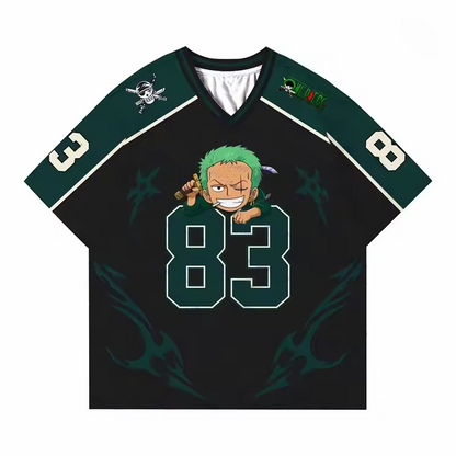 Zoro Anime Soccer Jersey