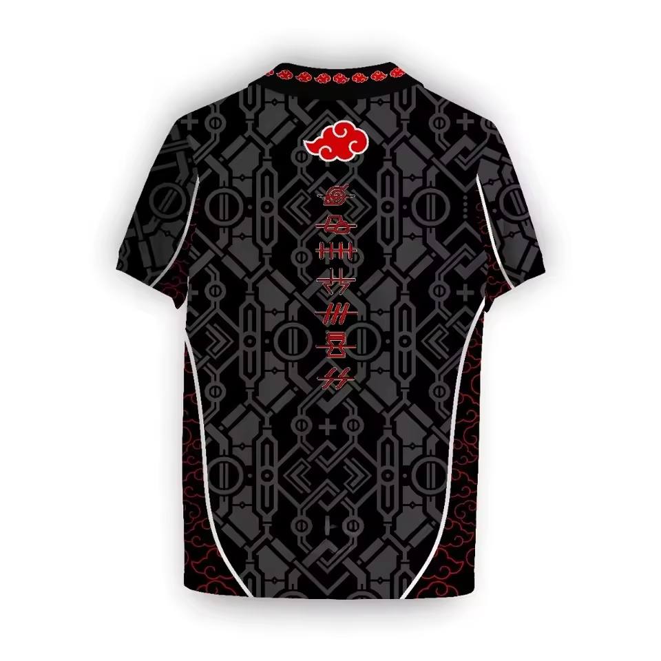 Akatsuki Cloud Anime Soccer Jersey