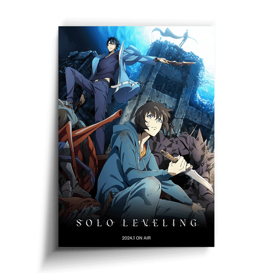 Solo Leveling Poster – Premium Anime Wall Art