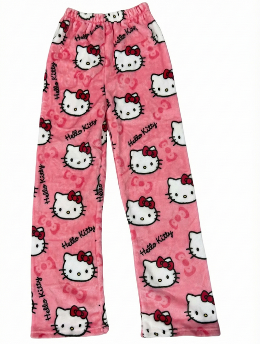 Pink Hello Kitty Pajama Pants Couples