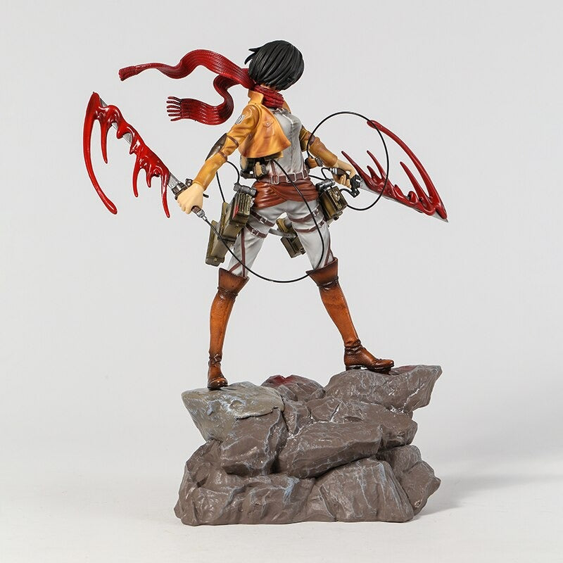 Levi & Mikasa Kampf-Diorama-Set