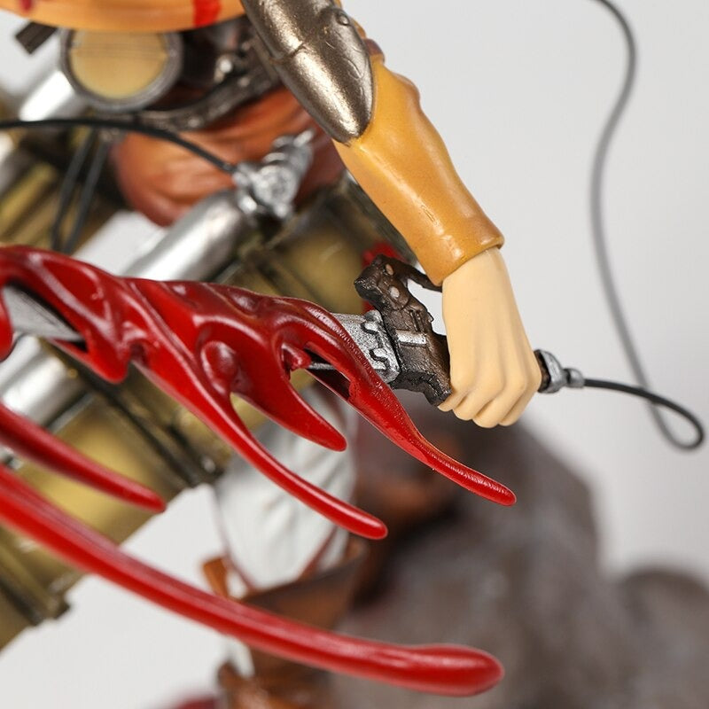 Levi & Mikasa Kampf-Diorama-Set