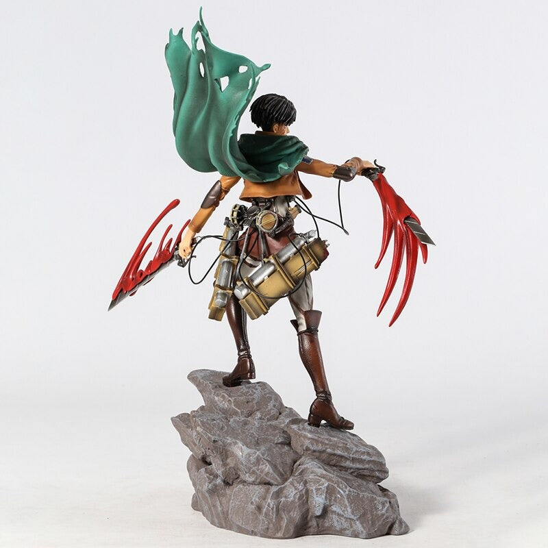 Levi & Mikasa Kampf-Diorama-Set