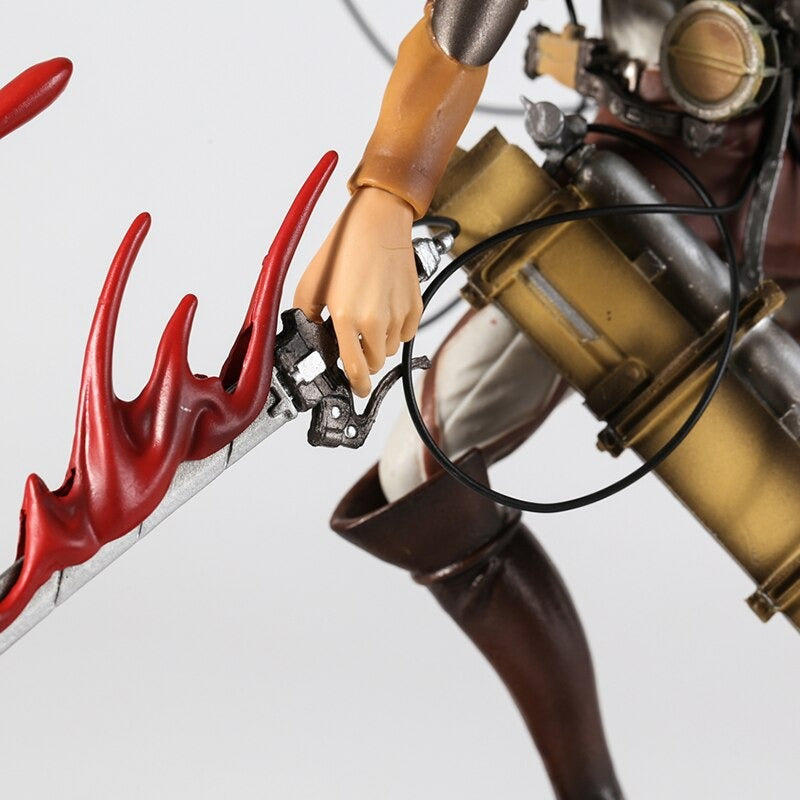 Levi & Mikasa Kampf-Diorama-Set