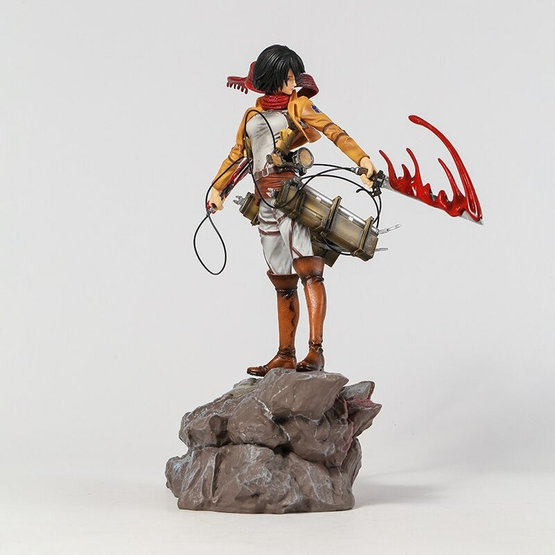 Levi & Mikasa Kampf-Diorama-Set