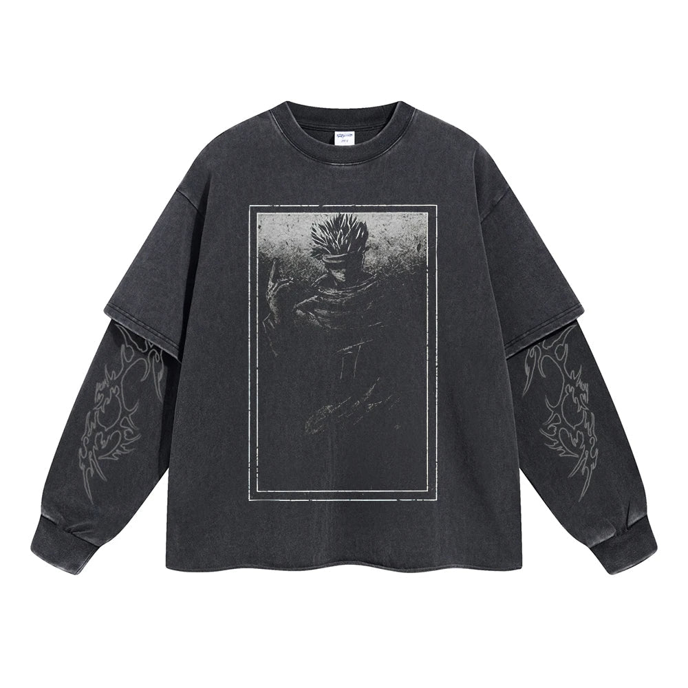Gojo Infinite Void T-Shirt mit Doppelhüllen