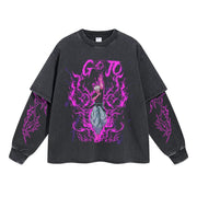 Gojo Six Eyes Double Sleeve Tee