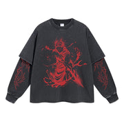 Choso Blood Manipulation Double Sleeve Tee