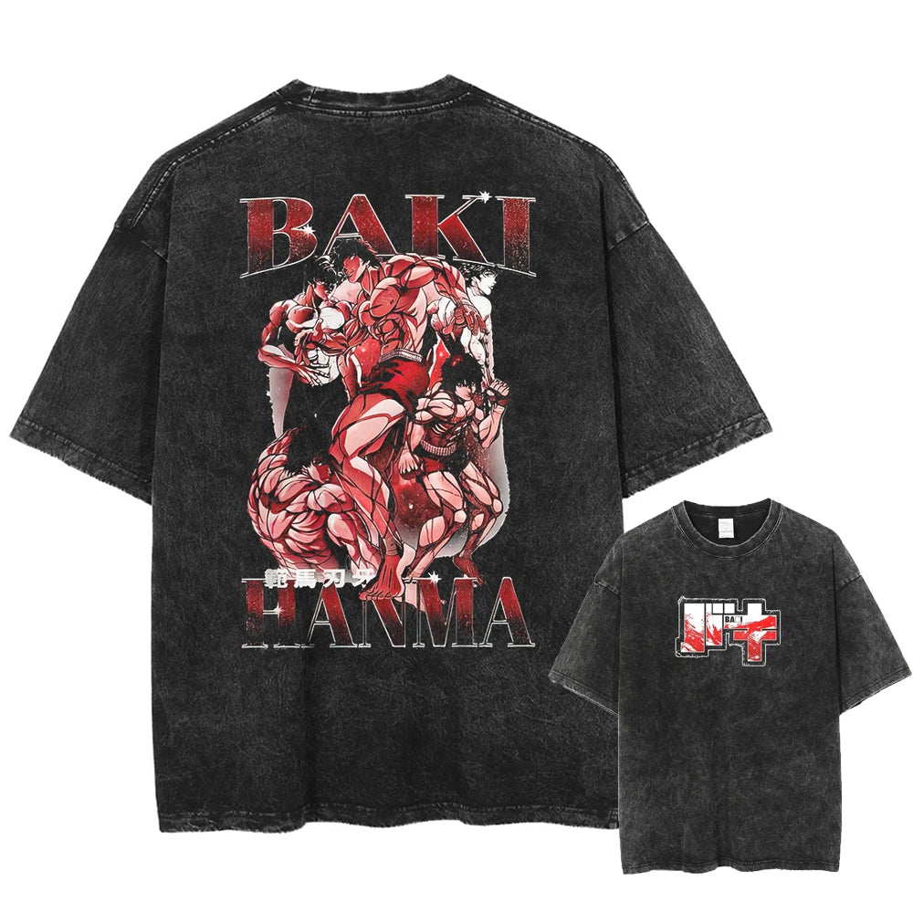 Baki Hanma Vintage T-shirt