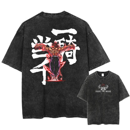 Yujiro Hanma "The Ogre" Vintage T-shirt