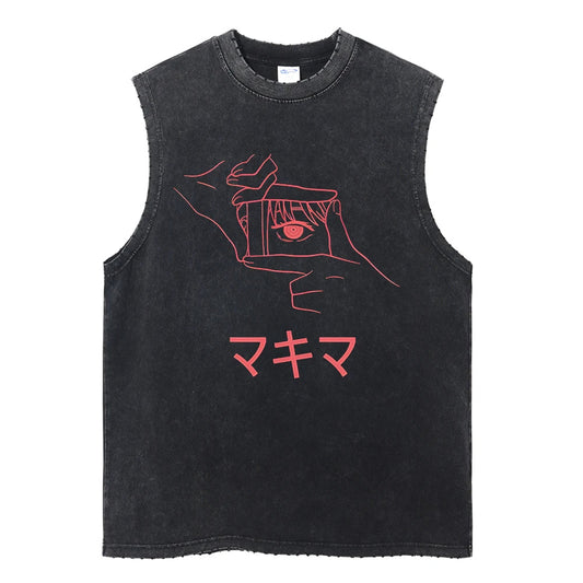 Makima Vintage Tank Top V3