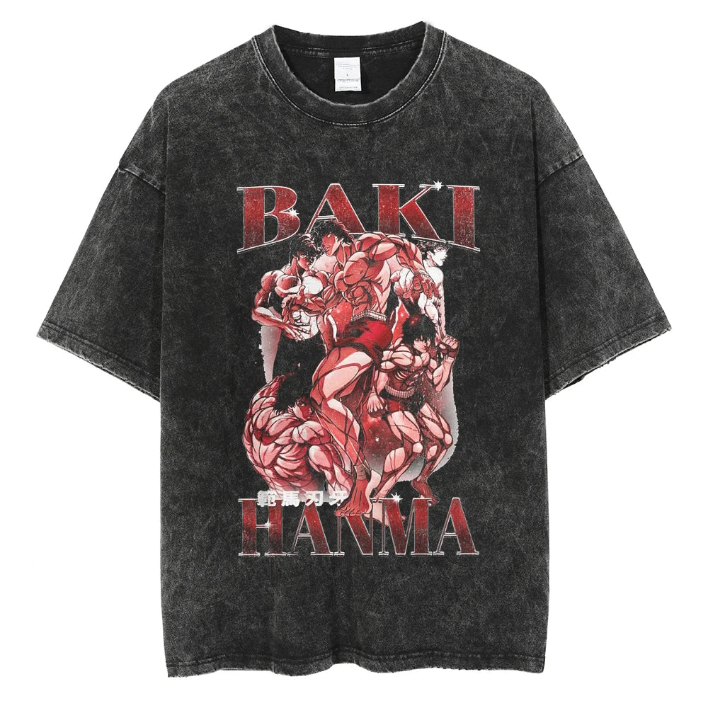 Baki Hanma Vintage T-shirt