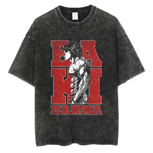 Baki Hanma "The Warrior’s Heart" Vintage T-shirt