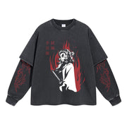 Rengoku Eternal Flame Double Sleeve Tee