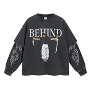 Toji Left It All Behind Double Sleeve Tee