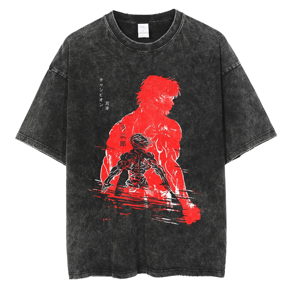 Baki Hanma "Hanma the Younger" Vintage T-shirt