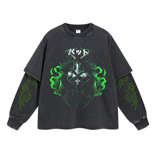 Ulquiorra Cifer "The Emptiness" Vintage Double Sleeve T-shirt