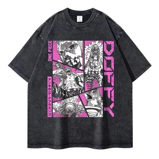 DOFLAMINGO V2 VINTAGE OVERSIZE TEE