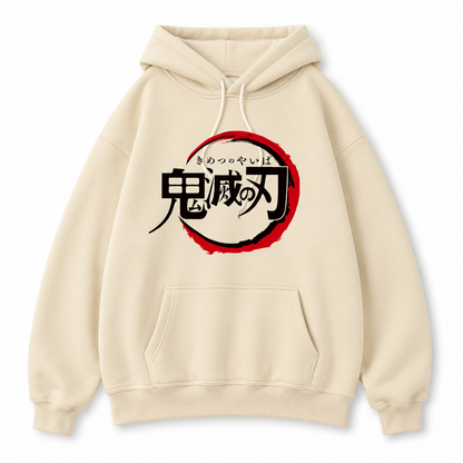 Demon Slayer Cream Anime Hoodie Collection