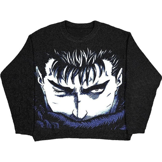 Guts "Struggler" Loose Knit Sweater