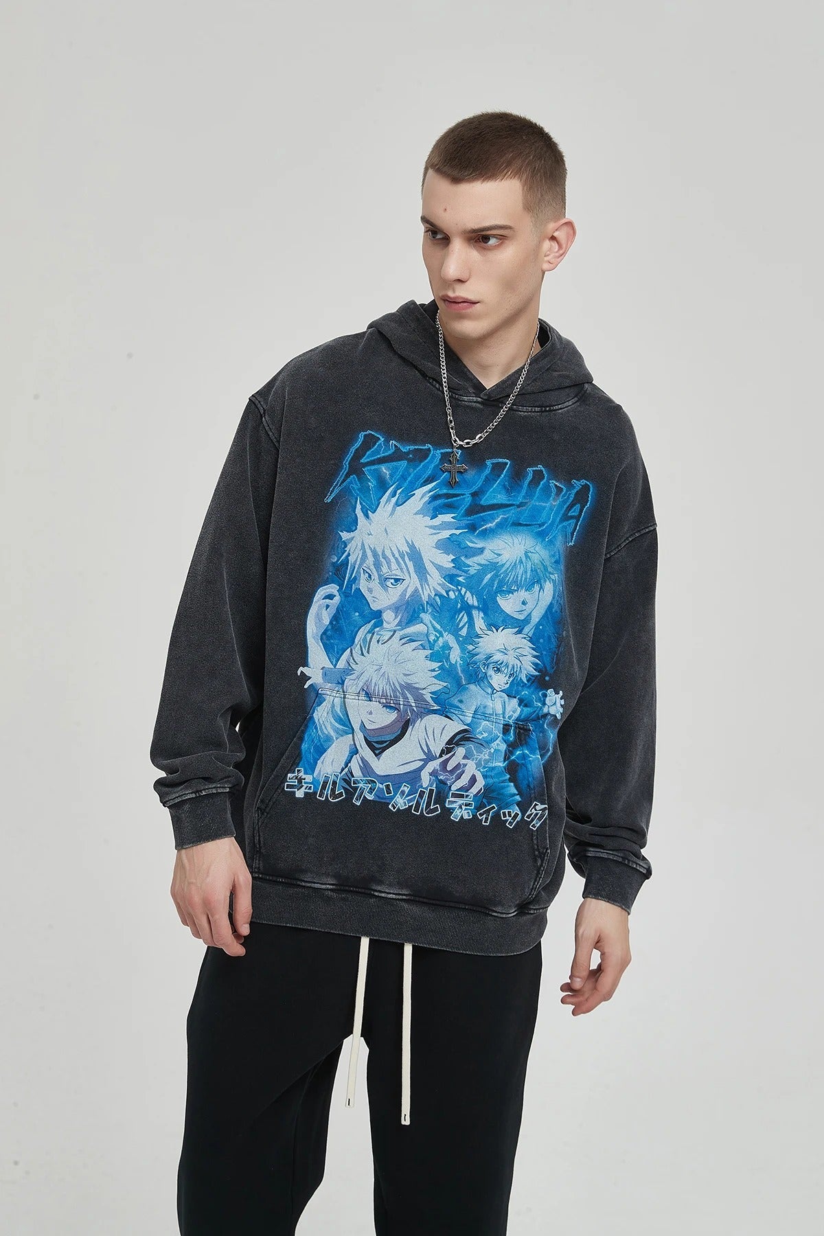 Killua Vintage Hoodie V5