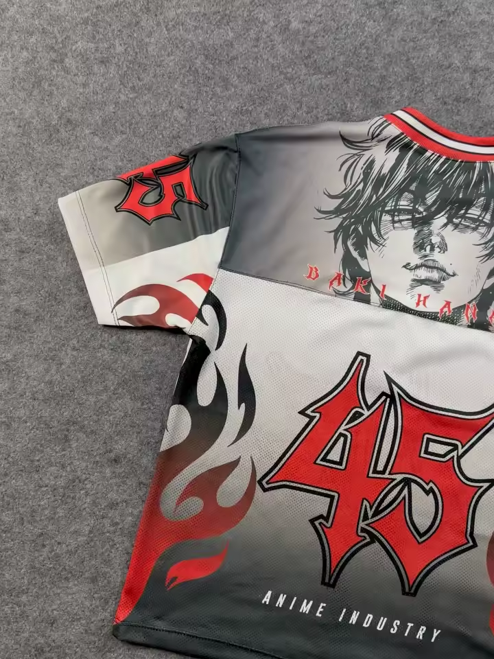 Baki Hanma Anime Soccer Jersey
