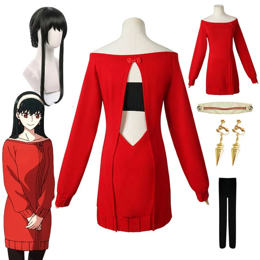 SpyxFamily Yor Forger Full Cosplay