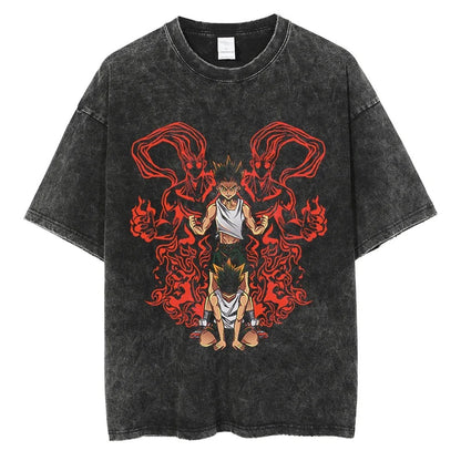 HxH Gon V01 VINTAGE OVERSIZE TEE