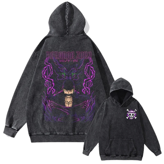 Sweat à capuche vintage Zoro V1