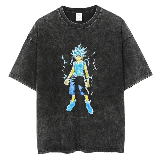 HxH KILLUA V010 VINTAGE OVERSIZE TEE