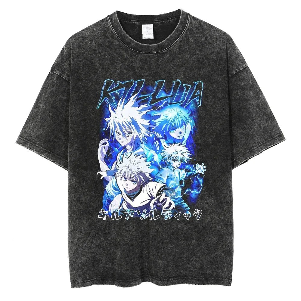HxH KILLUA V01 VINTAGE OVERSIZE TEE