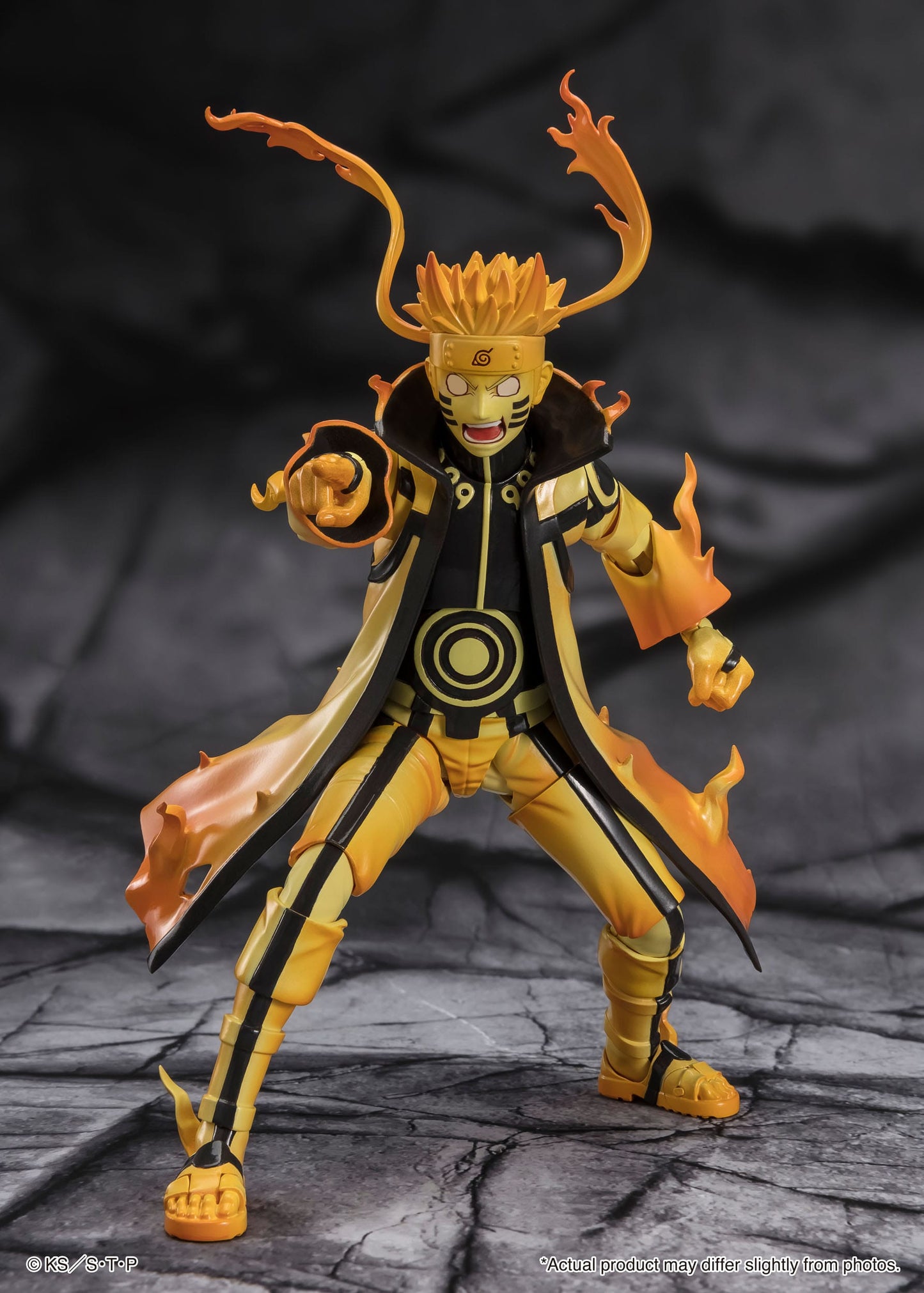 Uzumaki Naruto Kurama Link Mode S.H. Figuarts