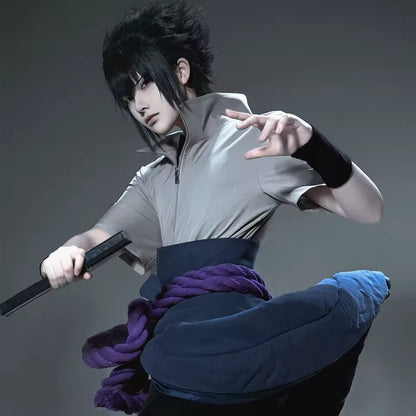 Sasuke Uchiha Full Cloak - Naruto Cosplay Costume