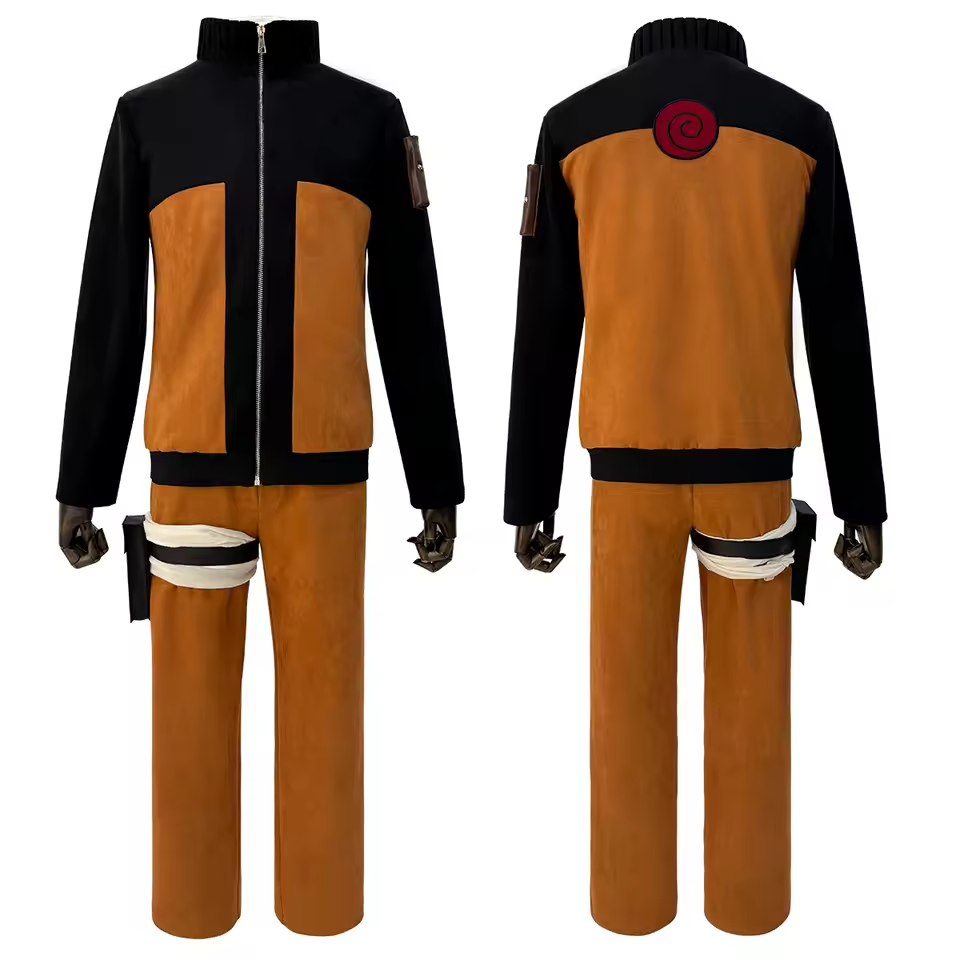 Naruto Uzumaki Full Cloak - Hokage Cosplay Costume