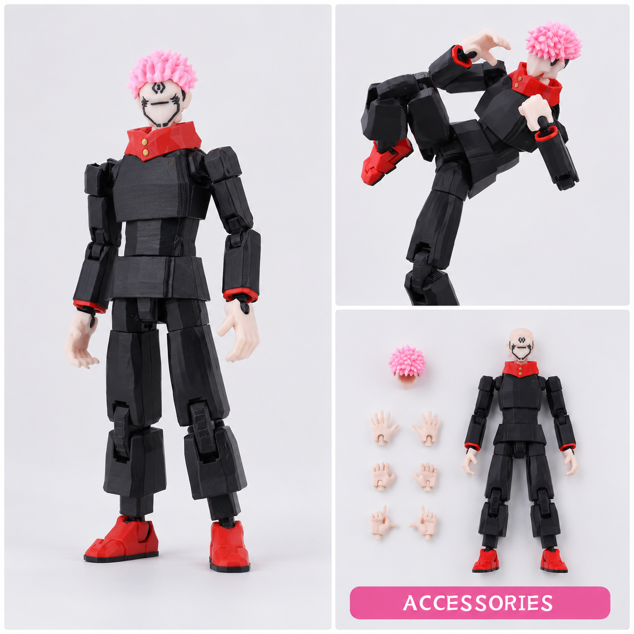 Jujutsu Kaisen Articulated Action Figures