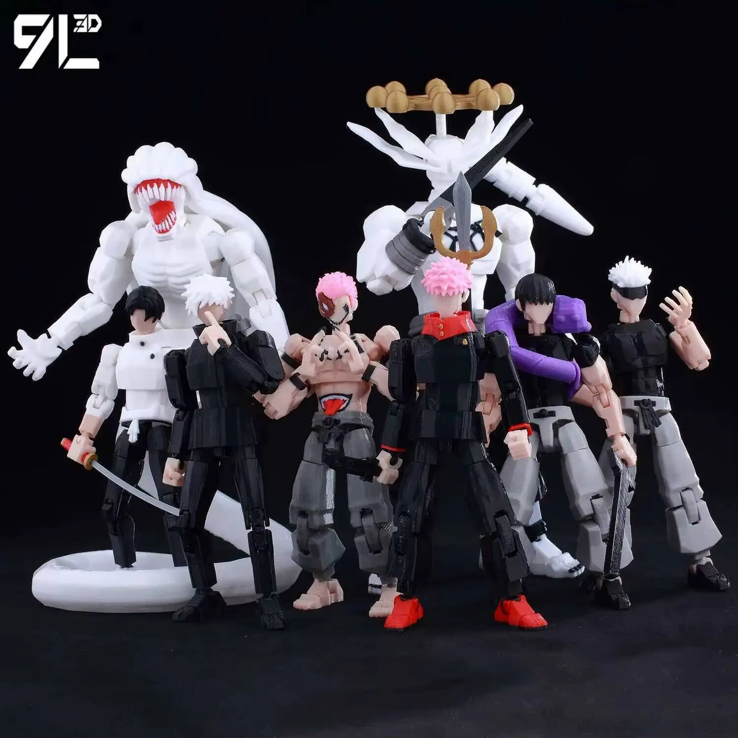 Jujutsu Kaisen Articulated Action Figures
