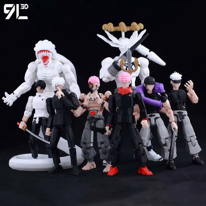 Jujutsu Kaisen Articulated Action Figures