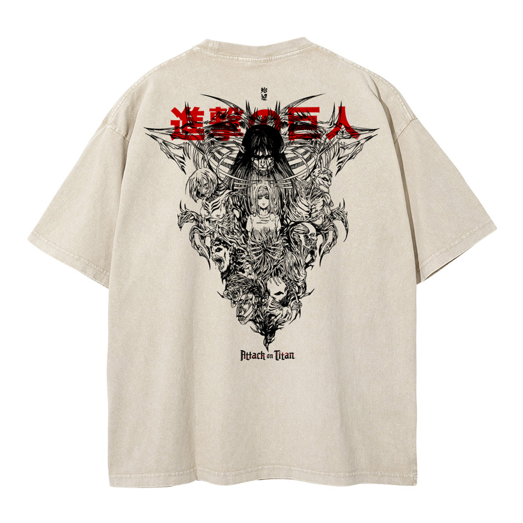 Freedom "Eren's Dream" Vintage T-shirt #01