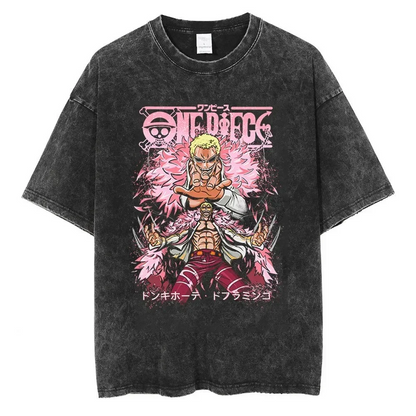 DOFLAMINGO VPINK VINTAGE OVERSIZE TEE