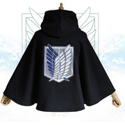 Attack on Titan Aufklärungsumhang (Black Edition)