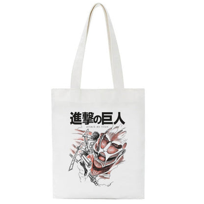 Attack on Titan Tote Bags