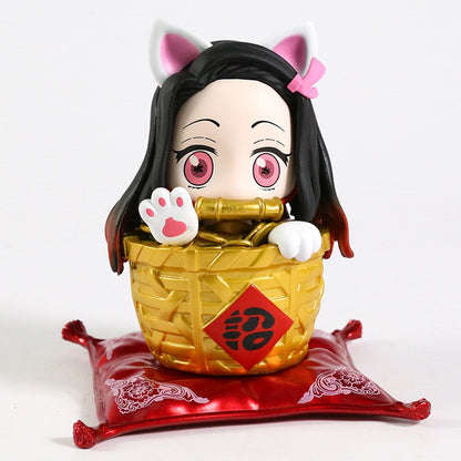 Nezuko Kamado Cat Figure