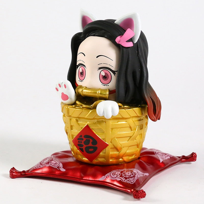 Nezuko Kamado Cat Figure