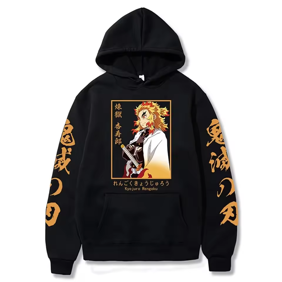 Rengoku Flame Hashira Hoodie
