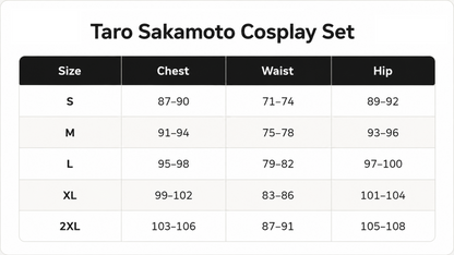 Taro Sakamoto Cosplay Set