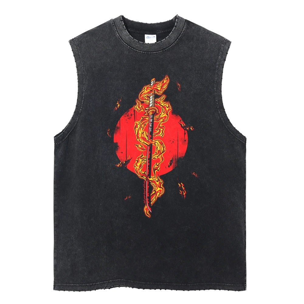 Demon Slayer Vintage Tank Top V2