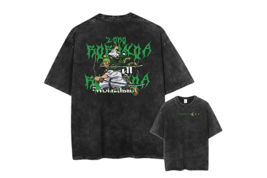 Roronoa Zoro "Three-Sword Style" Vintage T-shirt