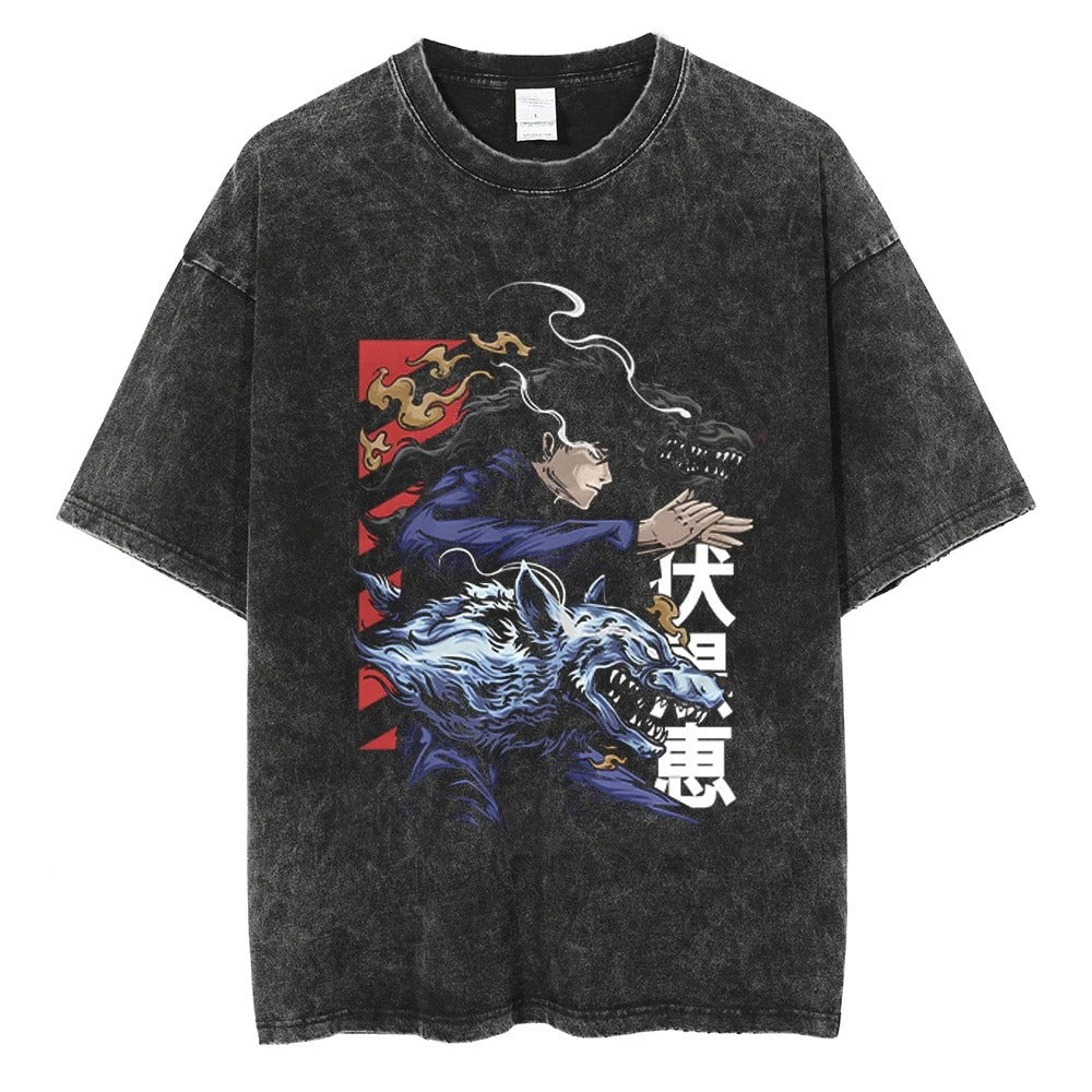 Megumi Fushiguro Vintage T-shirts Pack